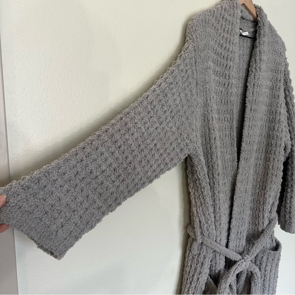 POTTERY BARN‎ Cozy Waffle Sweater Robe - Picture 4 of 7